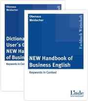 Cover von NEW Handbook of Business English