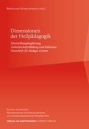 Cover von Dimensionen der Heilpädagogik
