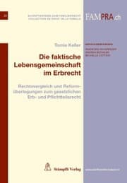 Cover von Die faktische Lebensgemeinschaft im Erbrecht
