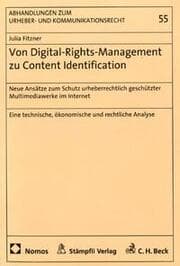 Cover von Von Digital-Rights-Management zu Content-Identification
