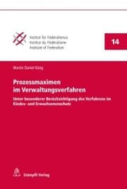 Cover von Prozessmaximen im Verwaltungsverfahren