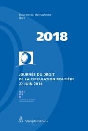Cover von Journée du droit de la circulation routière 22 juin 2018