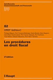 Cover von Les procédures en droit fiscal