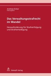 Cover von Das Verwaltungsstrafrecht im Wandel