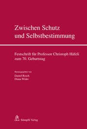 Cover von Zwischen Schutz und Selbstbestimmung