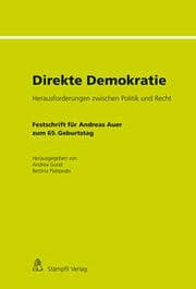 Cover von Direkte Demokratie