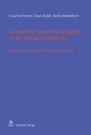 Cover von Das externe Gutachtenverfahren in der Sozialversicherung
