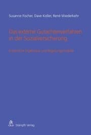 Cover von Das externe Gutachtenverfahren in der Sozialversicherung