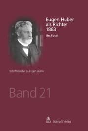 Cover von Eugen Huber als Richter 1883