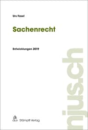 Cover von Sachenrecht
