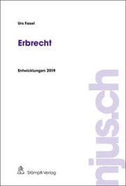 Cover von Erbrecht