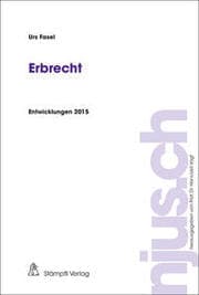 Cover von Erbrecht
