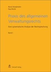 Cover von Praxis des allgemeinen Verwaltungsrechts