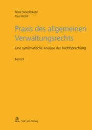 Cover von Praxis des allgemeinen Verwaltungsrechts