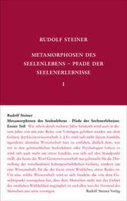Cover von Metamorphosen des Seelenlebens - Pfade der Seelenerlebnisse 1