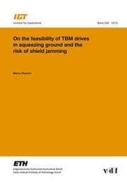 Cover von On the feasibility of TBM drives in squeezing ground and the risk of shiel jamming