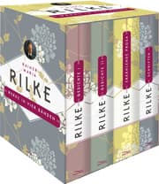 Cover von Rainer Maria Rilke, Werke in vier Bänden (Gedichte I - Gedichte II - Erzählende Prosa - Schriften)