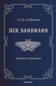 Cover von Der Sandmann. Schauererzählungen. In Cabra-Leder gebunden. Mit Silberprägung