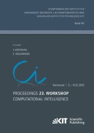 Cover von Proceedings.23.Workshop Computational Intelligence, Dortmund, 5.- 6.Dezember 2013