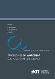 Cover von Proceedings. 26. Workshop Computational Intelligence, Dortmund, 24. - 25. November 2016