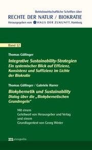 Cover von Integrative Sustainability-Strategien / Biokybernetik und Sustainability