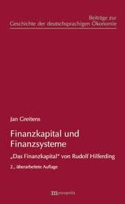Cover von Finanzkapital und Finanzsysteme