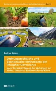 Cover von Ordnungsrechtliche und ökonomische Instrumente der Phosphor-Governance