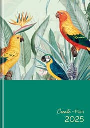 Cover von Buchkalender Create & Plan Paradise 2025
