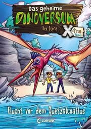 Cover von Das geheime Dinoversum Xtra (Band 4) - Flucht vor dem Quetzalcoatlus