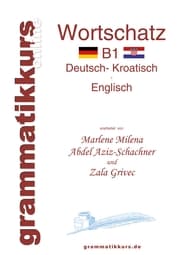Cover von Wörterbuch Deutsch/Kroatisch/Englisch Niveau B1