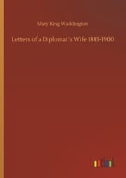 Cover von Letters of a Diplomat's Wife 1883-1900