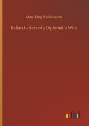 Cover von Italian Letters of a Diplomat's Wife