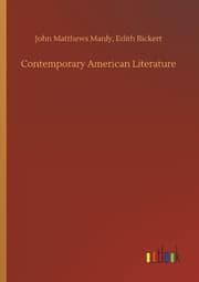 Cover von Contemporary American Literature