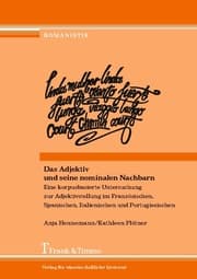 Cover von Das Adjektiv und seine nominalen Nachbarn