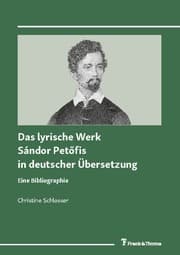 Cover von Das lyrische Werk Sándor Petofis in deutscher Übersetzung