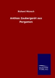 Cover von Antikes Zaubergerät aus Pergamon