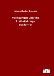 Cover von Vorlesungen über die Freiheitskriege