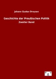 Cover von Geschichte der Preußischen Politik