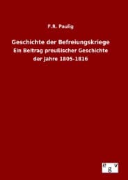 Cover von Geschichte der Befreiungskriege