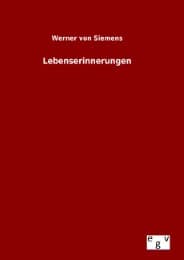 Cover von Lebenserinnerungen