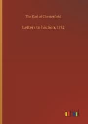 Cover von Letters to his Son, 1752