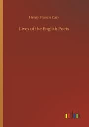 Cover von Lives of the English Poets