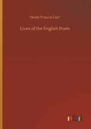 Cover von Lives of the English Poets