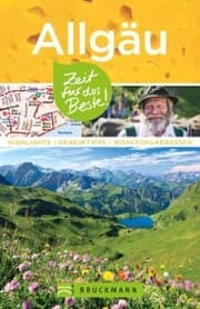 Cover von Bruckmann Reiseführer Allgäu: Zeit für das Beste