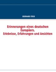Cover von Erinnerungen eines deutschen Europäers