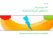 Cover von Servicewüste??? Natürlich alles frei erfunden!!!