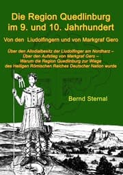 Cover von Die Region Quedlinburg im 9. und 10. Jahrhundert