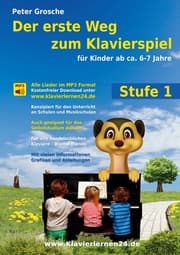 Cover von Der erste Weg zum Klavierspiel (Stufe 1)