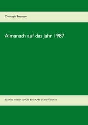 Cover von Almanach auf das Jahr 1987