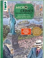 Cover von Micro Crimes. Das Krimi-Suchbuch. Sherlock Holmes und die Rückkehr des Prof. Moriarty. Finde die Gangster von New York im Gewimmel der Goldenen 20er!